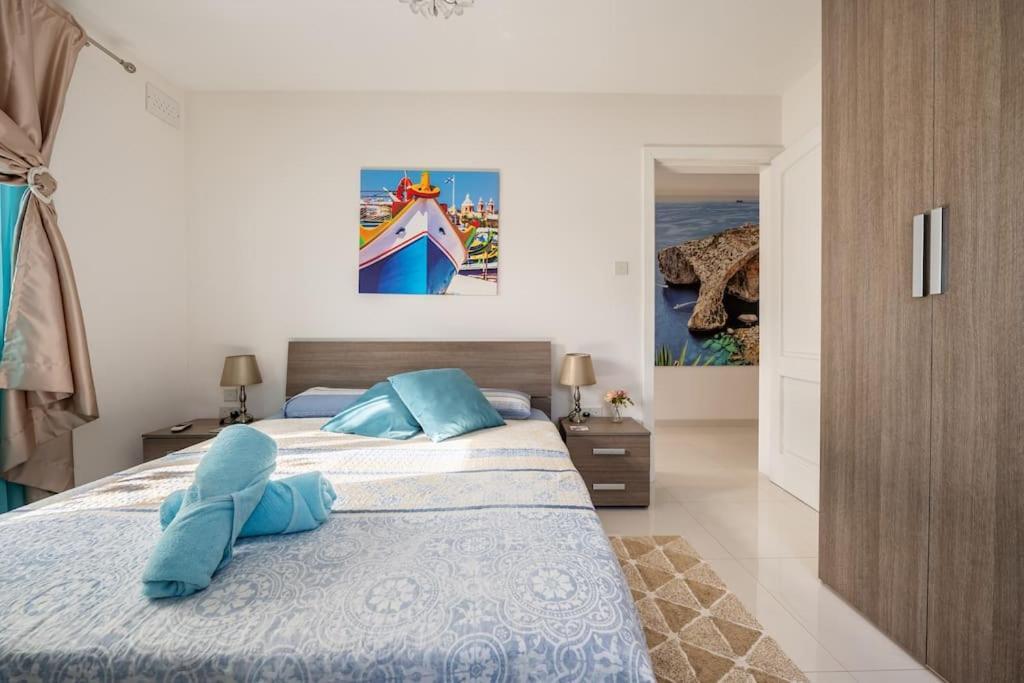 Apartmán Seagull Penthouse Marsaxlokk Exteriér fotografie